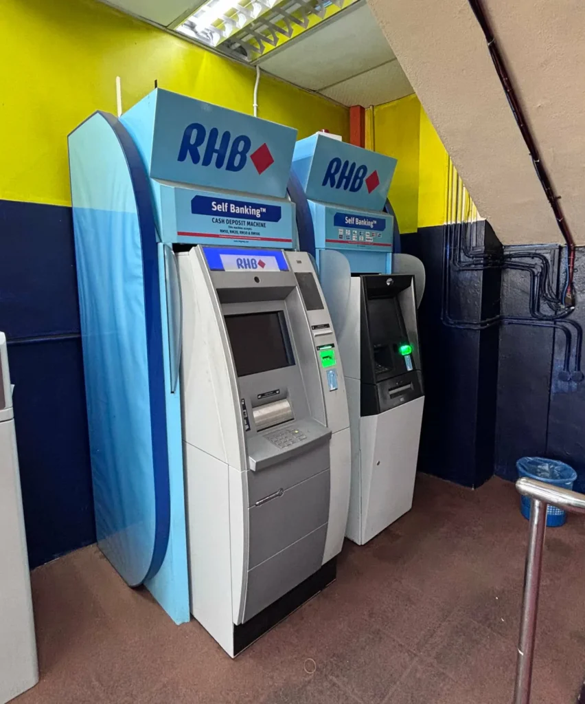 mesin atm rhb bank di temerloh