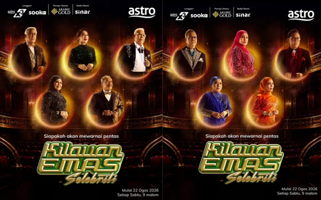 peserta kilauan emas selebriti 2026