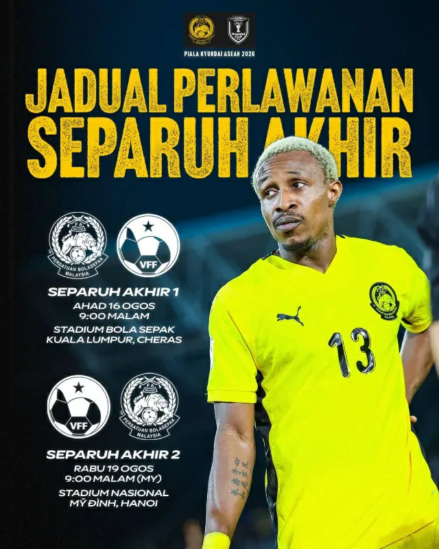 separuh akhir malaysia asean hyundai cup 2026