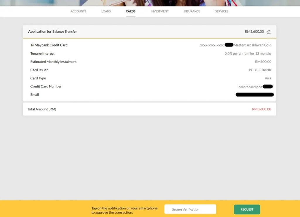 cara mohon balance transfer kredit maybank maybank dari bank lain