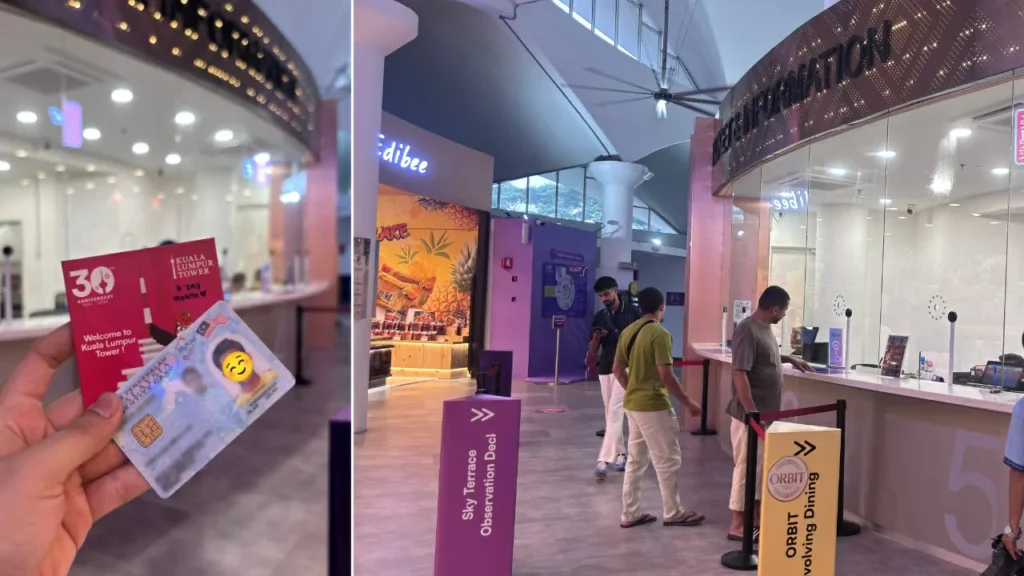 tiket percuma menara kl